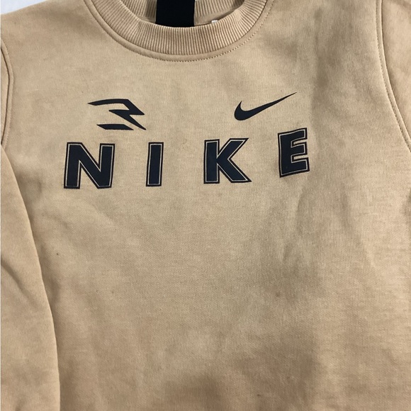 Nike Boys 2 pc athletic sweats suit so 6 in Khaki - Picture 3 of 7